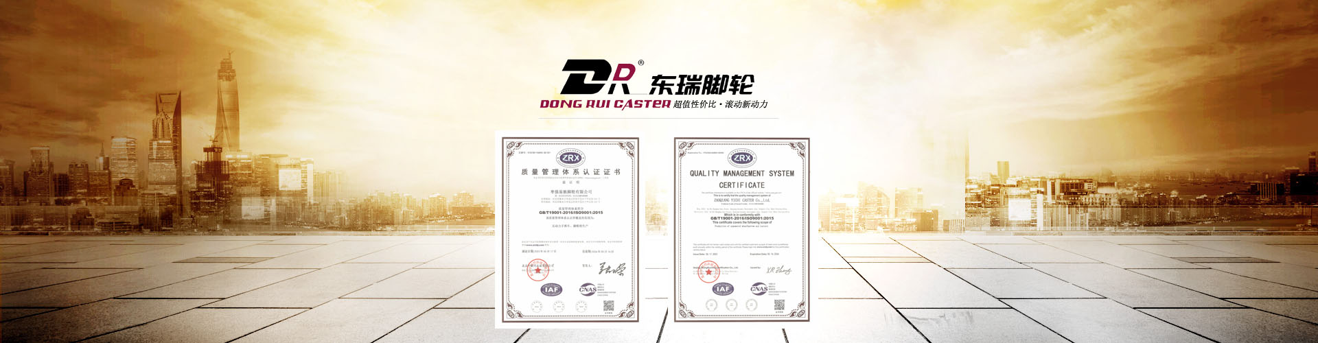 Zaoqiang County Dongrui Caster CO., LTD. 